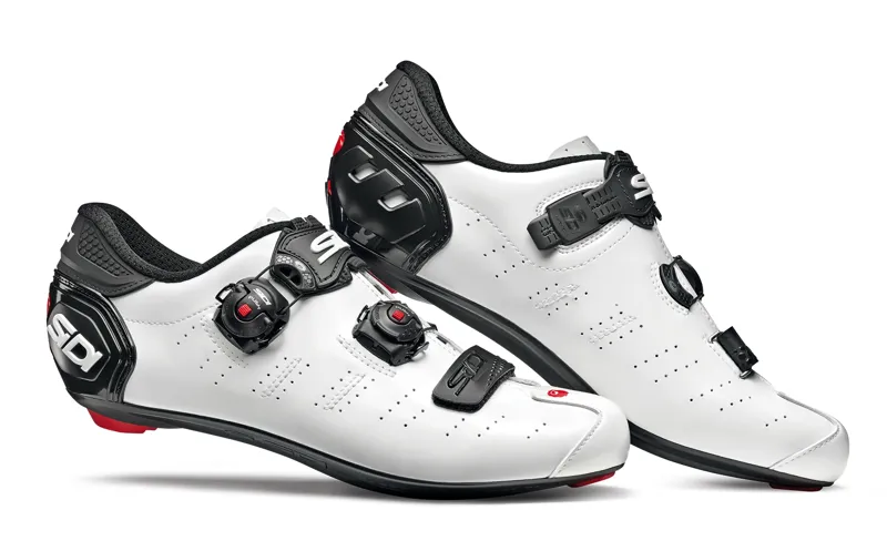 Sidi Ergo 5 Road Shoe White/Black 1 Sidi Ergo 5 Road Shoe White/Black