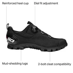 Sidi Defender 20 Cycling Shoe - Men's -Sidi BLA D8
