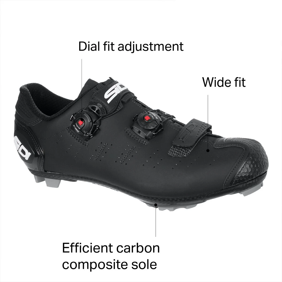 Sidi Dragon 5 Mega Cycling Shoe - Men's 4 Sidi Dragon 5 Mega Cycling Shoe - Men's - Image 4