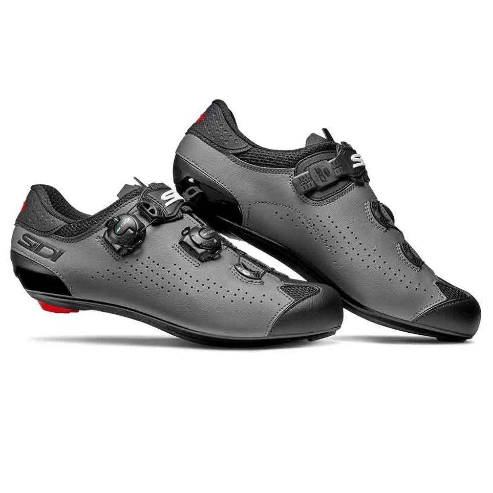 Sidi Genius 10 Mega Road Shoes - Black/grey 1 Sidi Genius 10 Mega Road Shoes - Black/grey