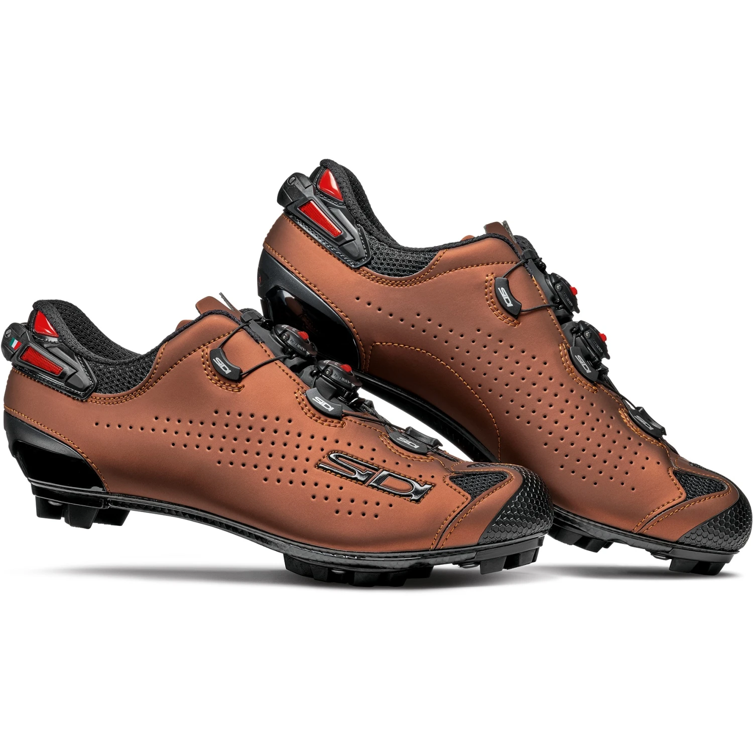 Sidi Tiger 2 MTB Shoes - Black/rust 1 Sidi Tiger 2 MTB Shoes - Black/rust