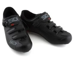 Sidi Alba 2 Mega Road Shoes (Black/Black) (43) (Wide) -Sidi srs a2m bkbk 430 3