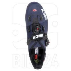 Sidi Wire 2 Carbon Road Shoes - Matt Blue/black -Sidi wm sidi wire2 carbon road shoe matt blue4 855914
